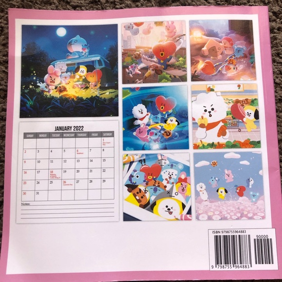 BT21 Calender - Picture 2 of 3